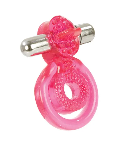 California Exotic Novelties Dual Clit Flicker Pink Vibrators