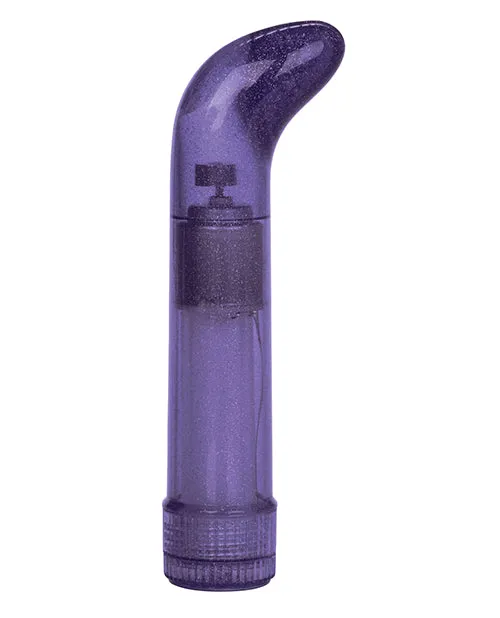 California Exotic Novelties Vibrators Shanes World Sparkle G Vibe Purple