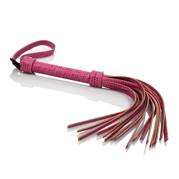 California Exotic Vibrators Tickle Me Pink Flogger