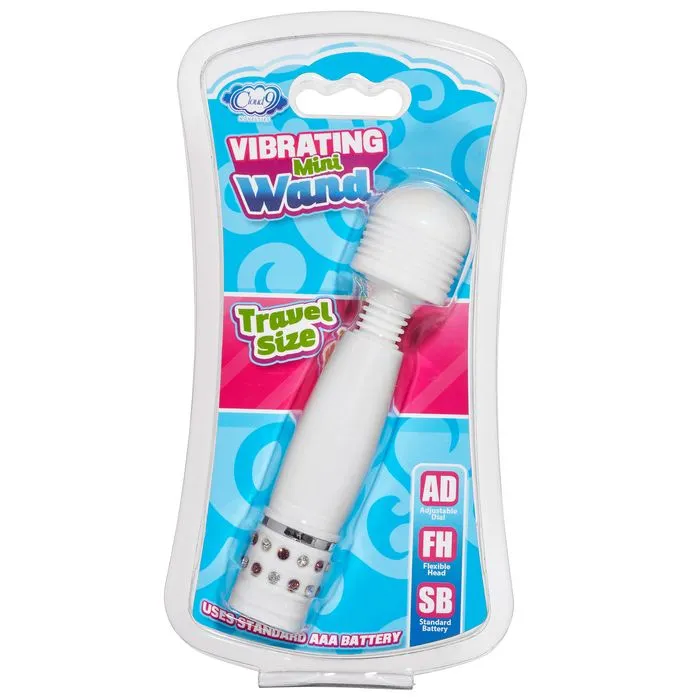 Cloud 9 Cloud 9 Mini Wand Massager White Female Sex Toys