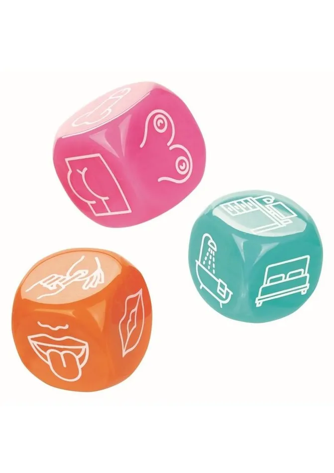 Couples Naughty Bits Naughty Bits Roll with It IconBased Sex Dice Game