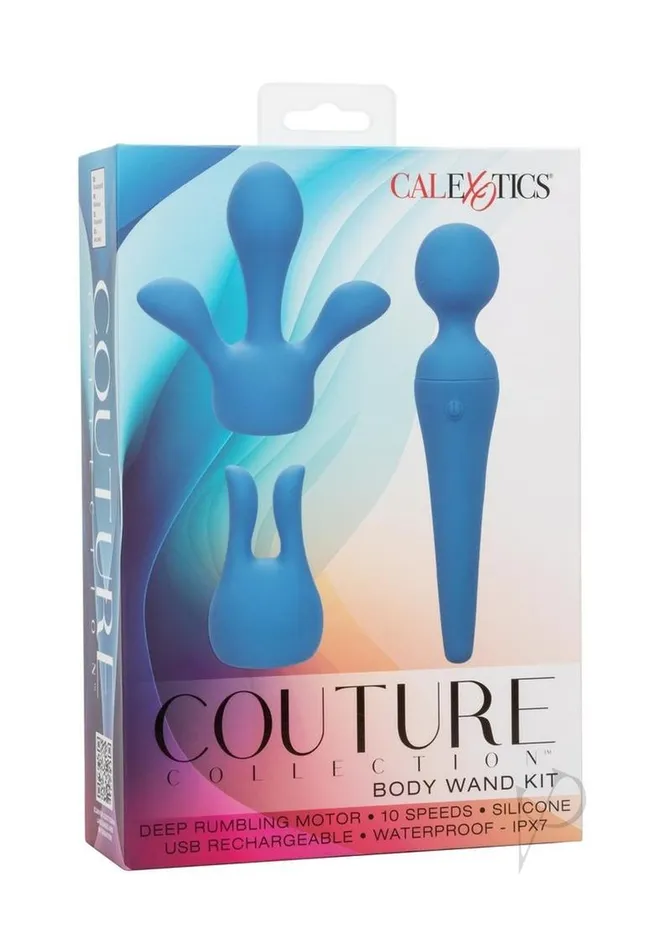 Couture Collection Female Sex Toys Couture Collection Rechargeable Silicone Body Wand Kit