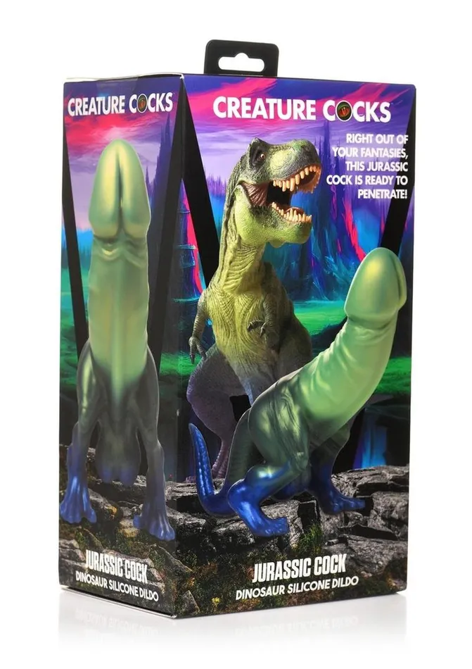 Creature Cocks Jurassic Dock Dinosaur Silicone Dildo Creature Cocks Dildos