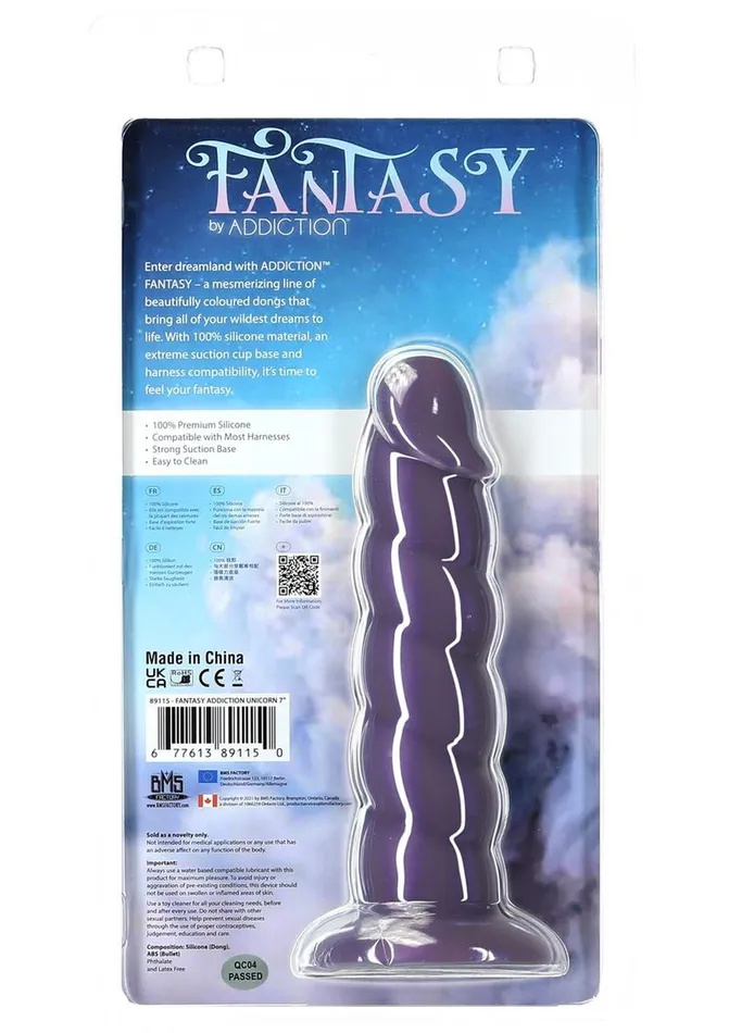 Dildos Addiction Addiction Fantasy Unicorn Silicone Dildo