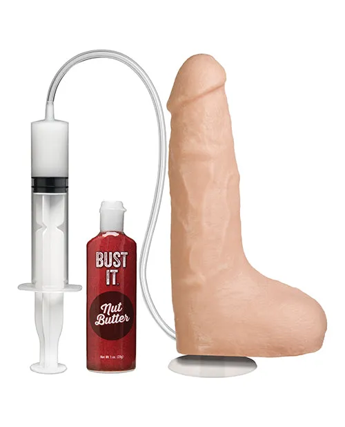 Dildos Doc Johnson Bust It Squirting Realistic Cock Nut Butter