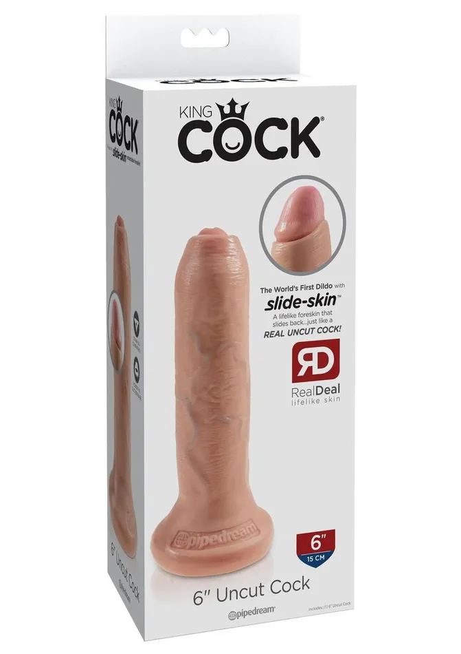 Dildos King Cock King Cock Uncut Dildo