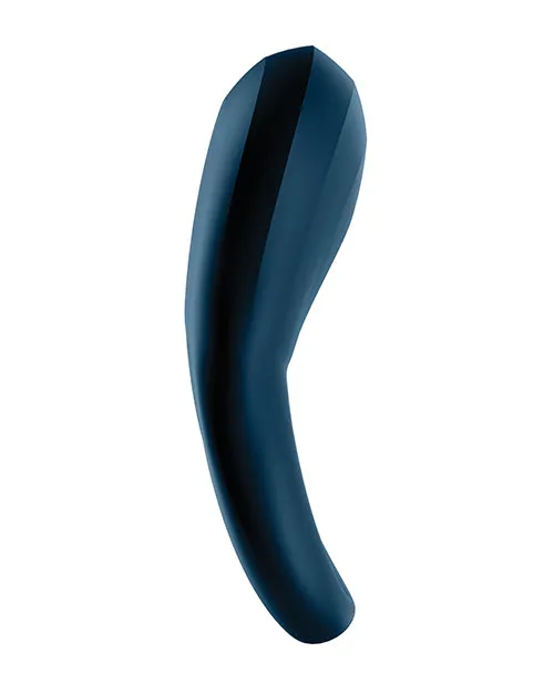 Eis INCsatisfyer Vibrators Satisfyer Epic Duo Ring Vibrator Dark Blue