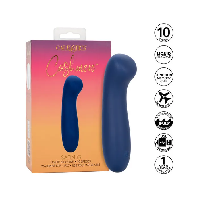 Female Sex Toys Cashmere Satin G Vibrator Cal Exotics