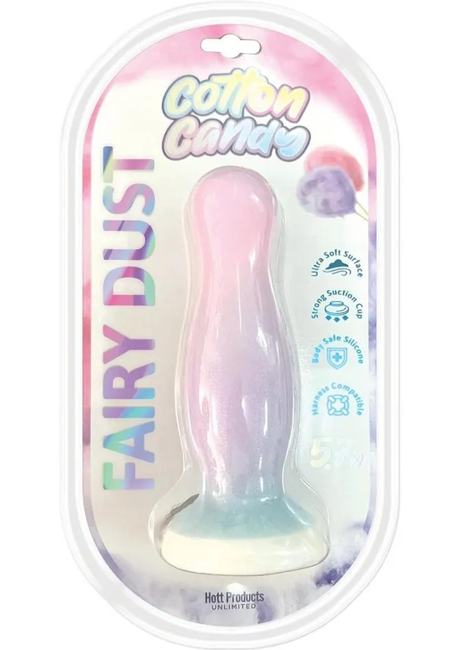 Female Sex Toys Cotton Candy Fairy Dust Mini Silicone Dildo Hott Products