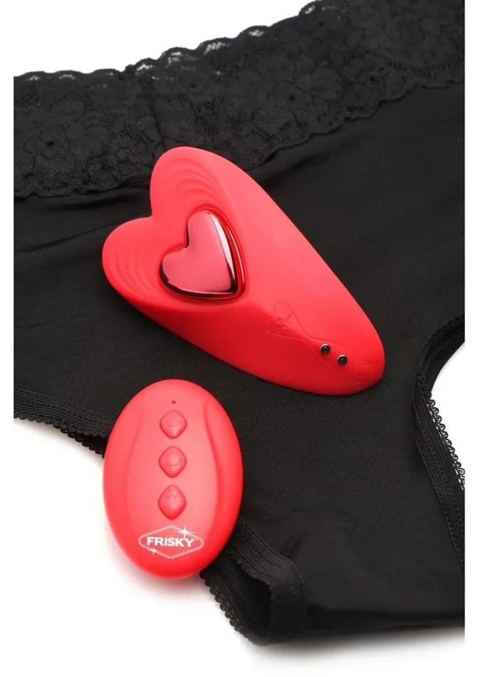 Female Sex Toys Frisky Love Connection Silicone Panty Vibe with Remote Control Frisky