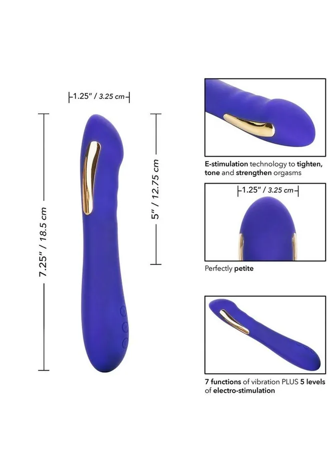 Female Sex Toys Impulse Impulse Intimate EStimulator Petite Wand Rechargeable Silicone Vibrating Massager