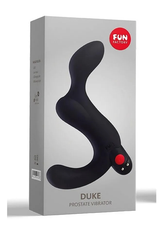 Fun Factory Male Sex Toys Duke Silicone Vibrating Prostate Anal Plug