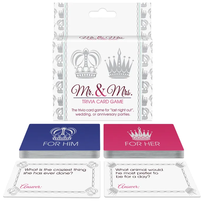 Games Mr and Mrs Trivia Card Game Kheper Games