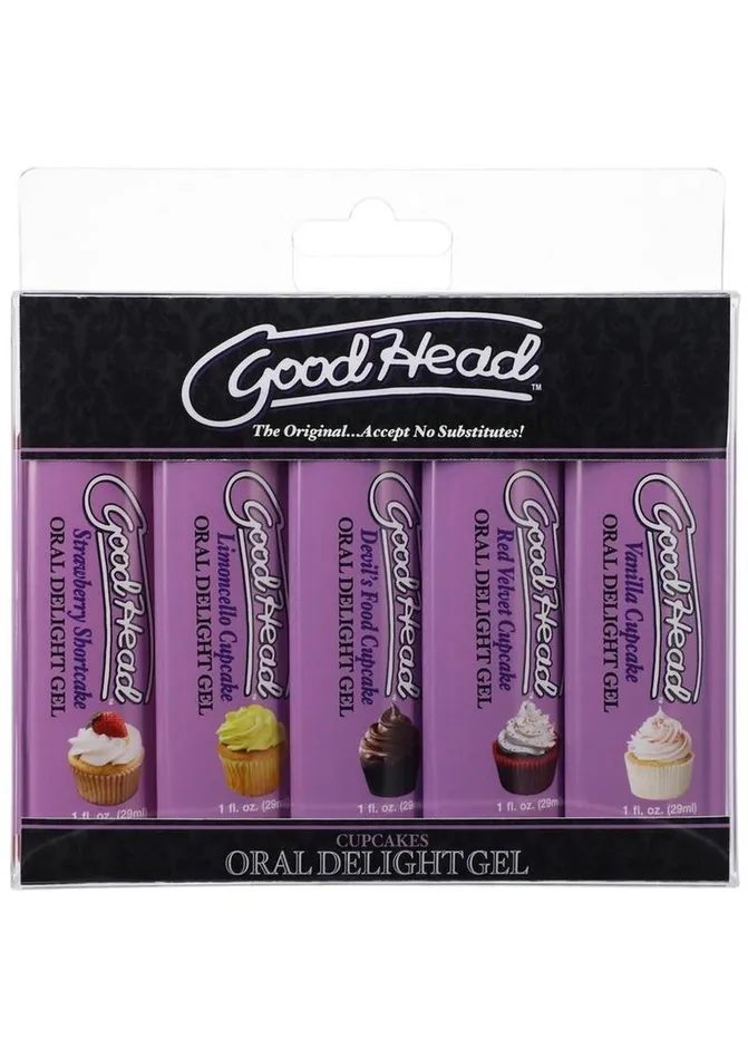 Goodhead Oral Delight Gel Cupcakes GoodHead Enhancers