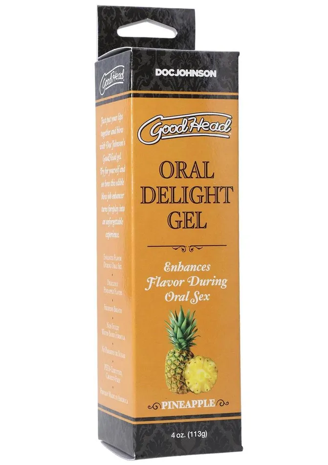 Goodhead Oral Delight Gel Flavored Pineapple GoodHead Enhancers