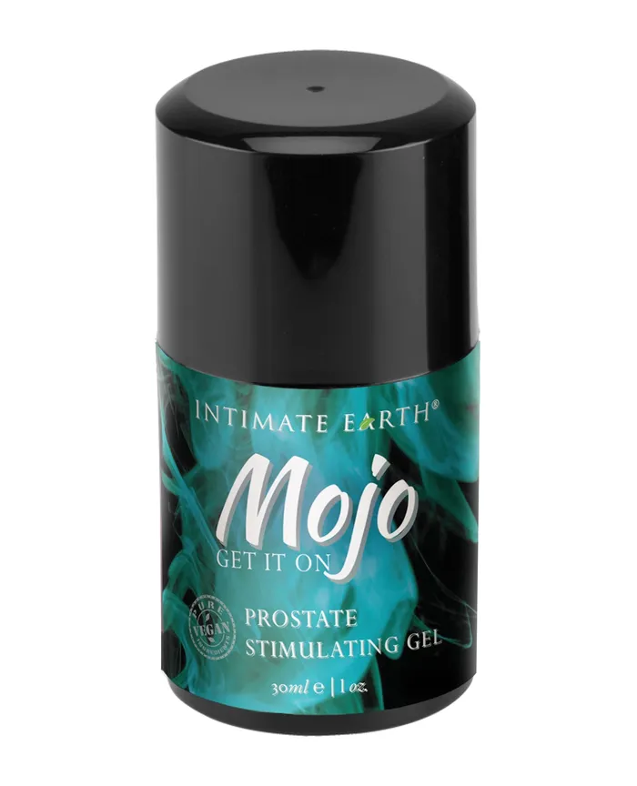 Intimate Earth Mojo Prostate Stimulating Gel 1 oz Niacin And Yohimbe New Earth Trading LLC Male Sex Toys