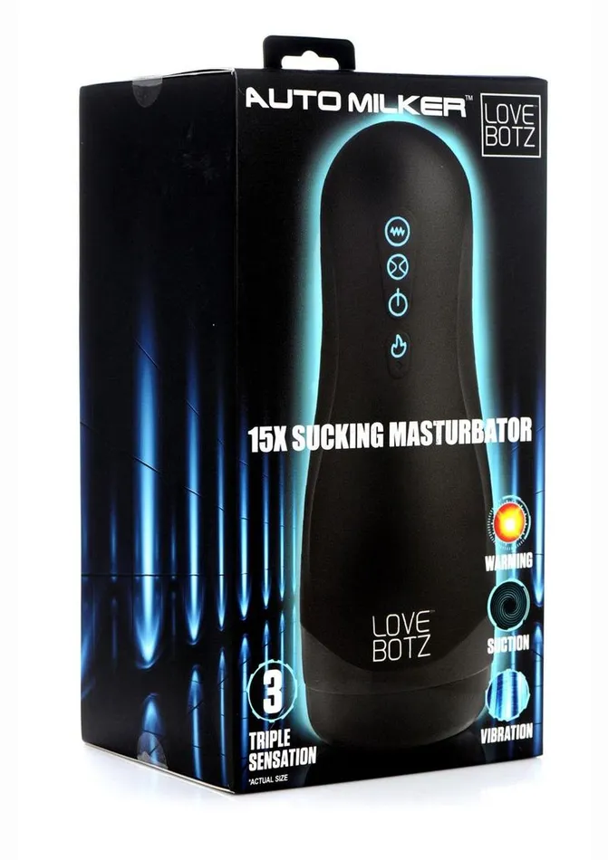 Lovebotz Male Sex Toys Lovebotz Handheld Milker Rechargeable 15x Sucking Masturbator