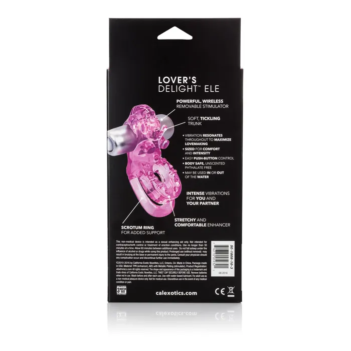 Lovers Delight Ele California Exotic Vibrators