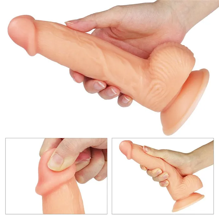 Lovetoy The Ultra Soft Dude 203 cm 8 Dong Dildos