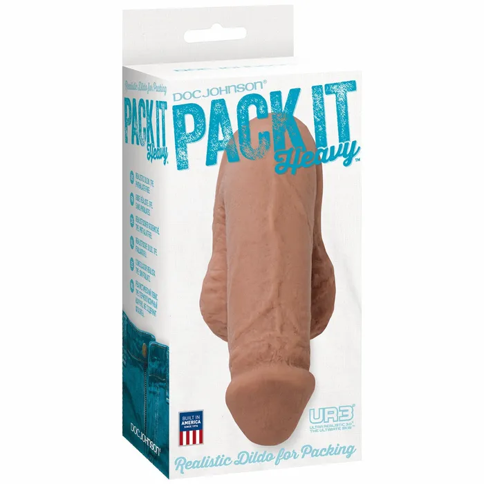 Male Sex Toys Doc Johnson Pack It Heavy Brown