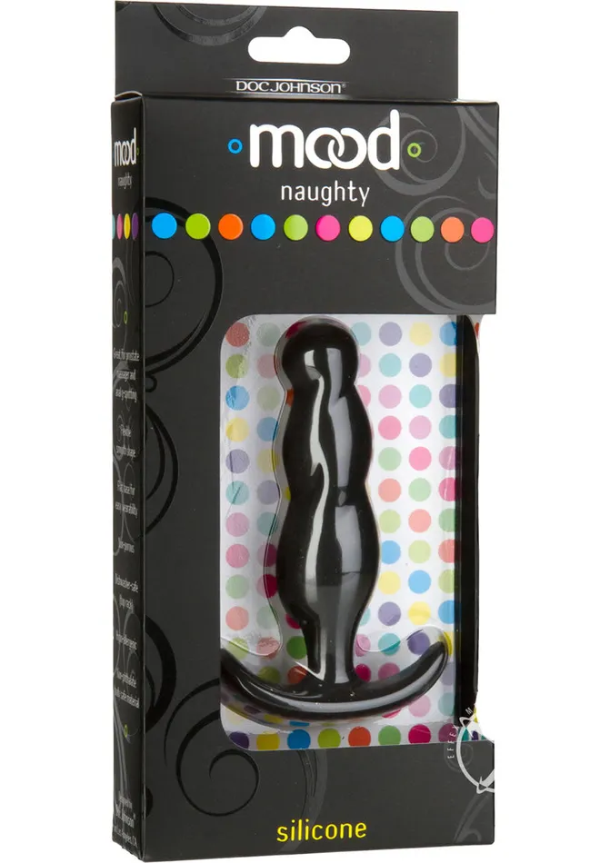 Male Sex Toys Mood Mood Naughty 3 Silicone Anal Plug