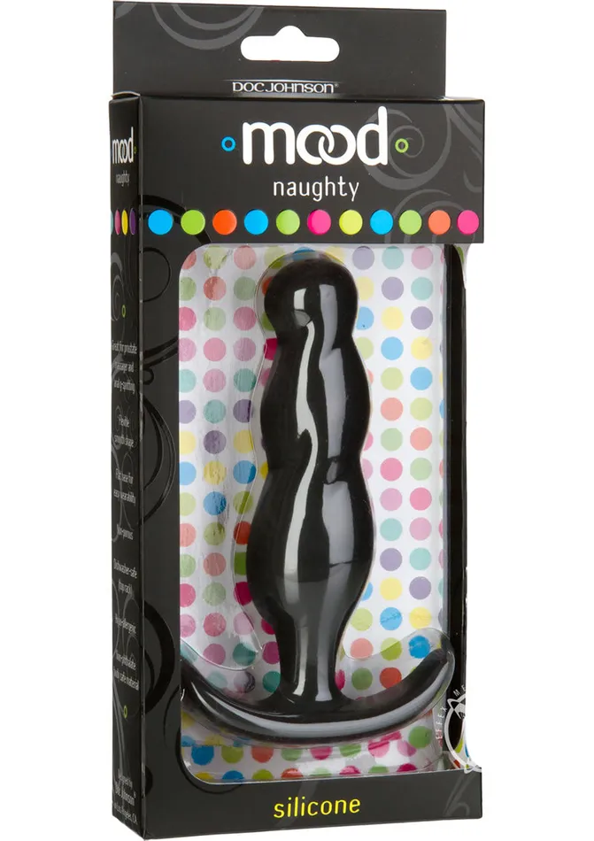 Male Sex Toys Mood Mood Naughty 3 Silicone Anal Plug