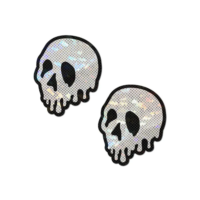 Nipple Clitoral Toys Pastease Melting Skull Nipple Pasties