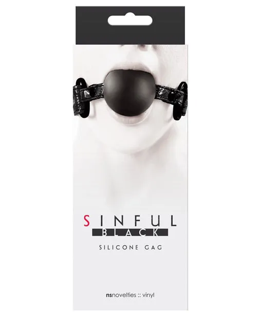 Ns Novelties INC Sinful Soft Silicone Gag Male Sex Toys