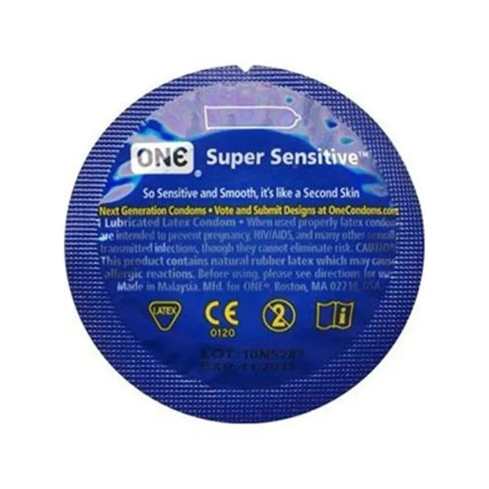 One Male Sex Toys One Super Sensitive Condom