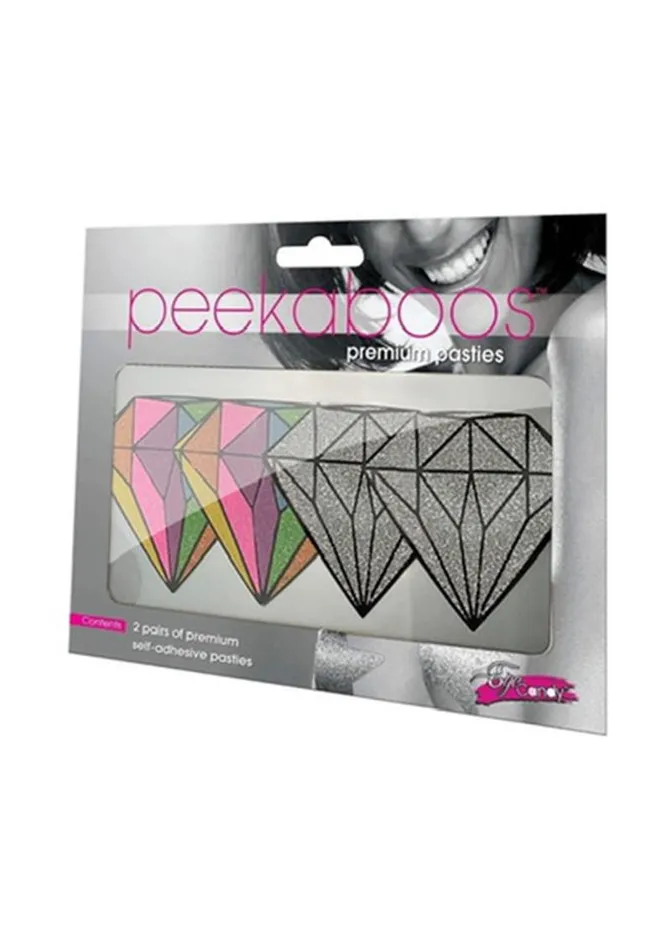 Peekaboos Diamonds Pasties PEEKABOO Vibrators