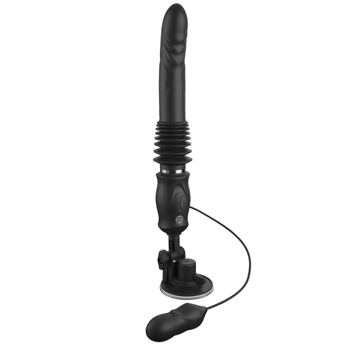 Pipedream FFS Ultimate Silicone Thruster Black USB Rechargeable Thrusting Vibrator Vibrators