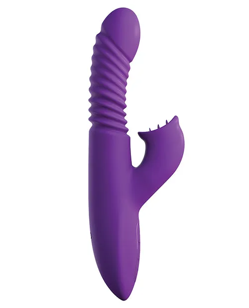 Pipedream Products Fantasy for Her Ultimate Thrusting Clit StimulateHer Purple Vibrators