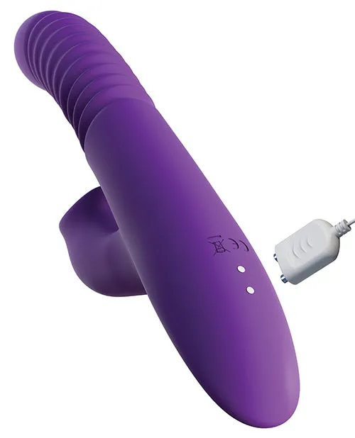 Pipedream Products Fantasy for Her Ultimate Thrusting Clit StimulateHer Purple Vibrators