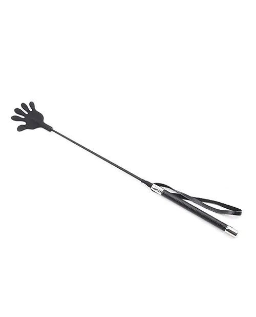 Plesur 22 Hand Shaped Silicone Crop Black Sg Entertainmentplesur Bod Anal