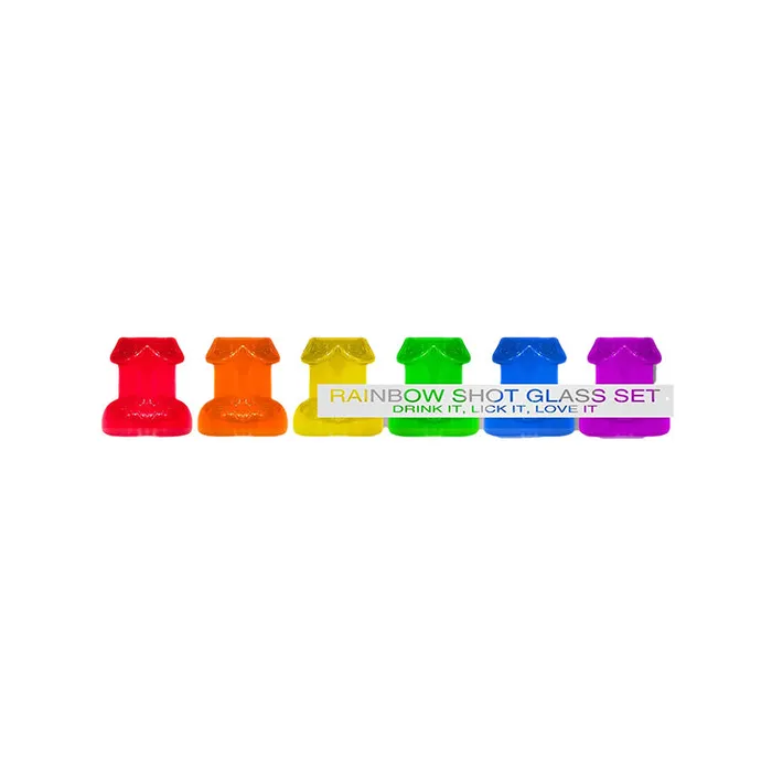 Rainbow Shot Glass Set Kheper Games Anal