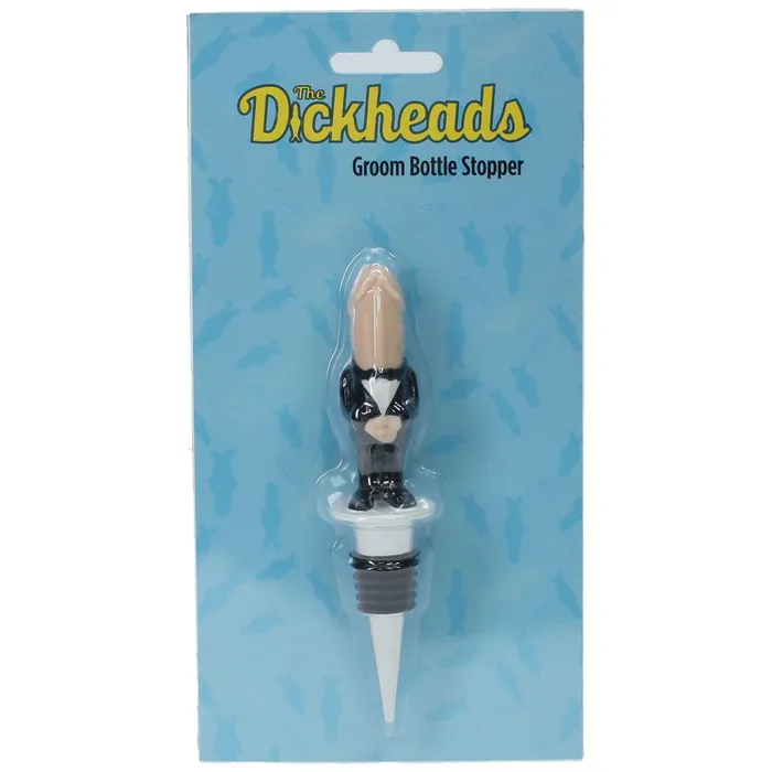 SLINE The Dickheads Groom Wine Bottle Stopper Shots Toys Dildos