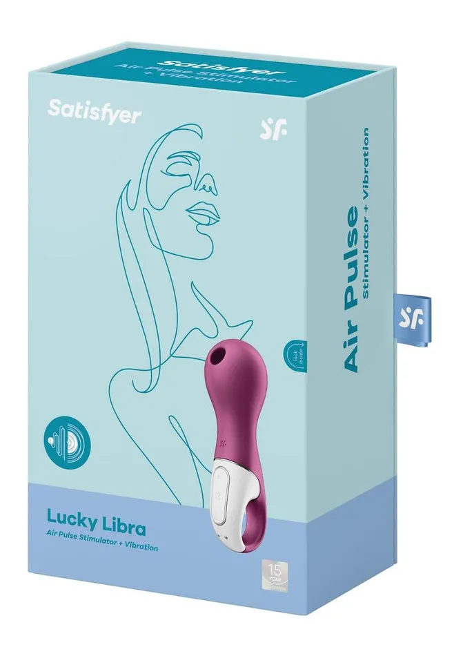 Satisfyer Female Sex Toys Satisfyer Lucky Libra Silicone Rechargeable Clitoral Stimulator