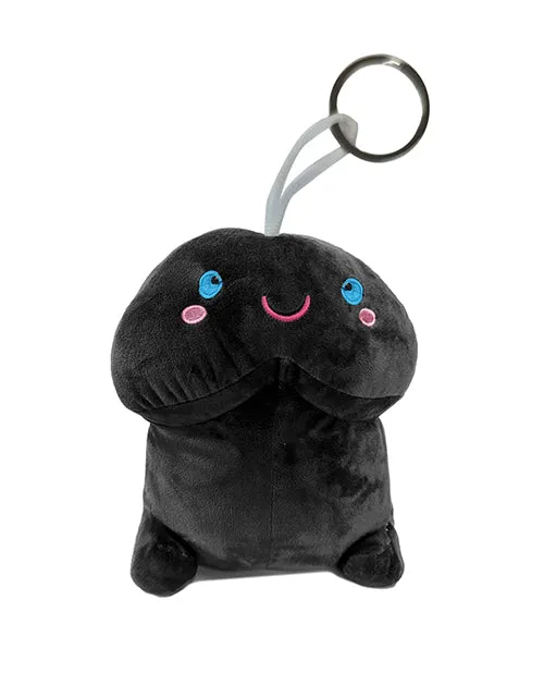 Shots America LLC Vibrators Shots Short Penis Plushie Black 4 10 cm