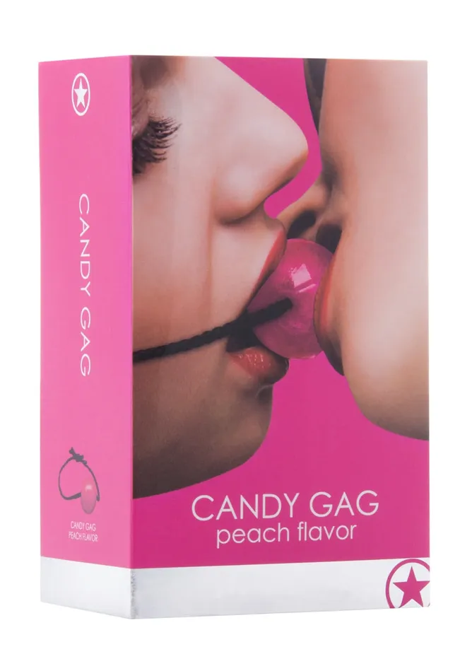 Shots Ouch Candy Gag Peach Dildos