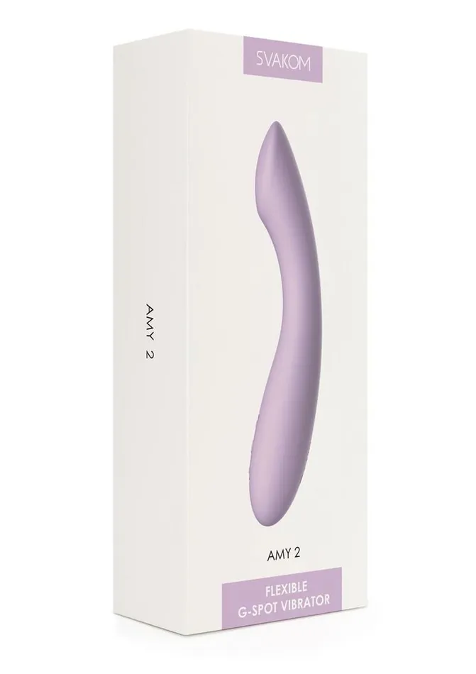 Svakom Female Sex Toys Svakom Amy 2 Rechargeable Silicone Vibrator