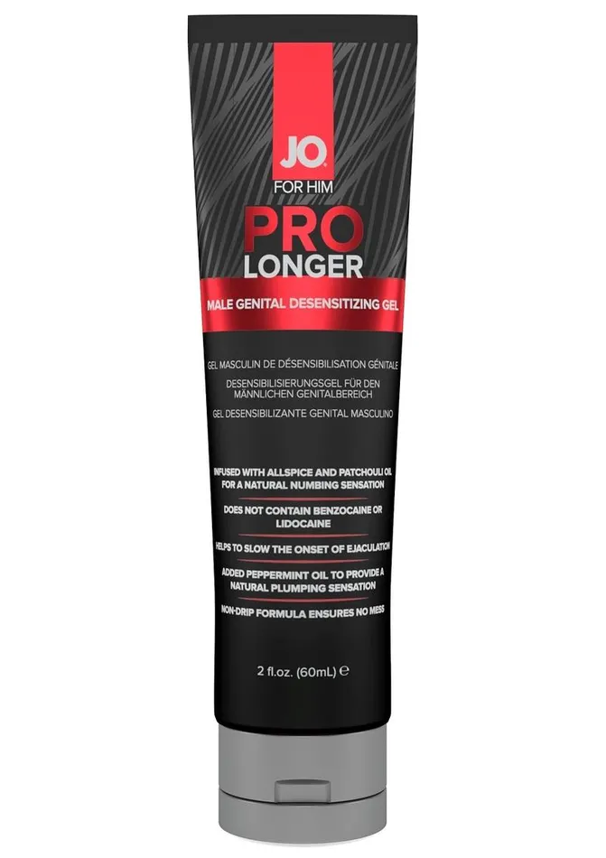 System JO Enhancers JO Prolonger Male Desensitizing Gel