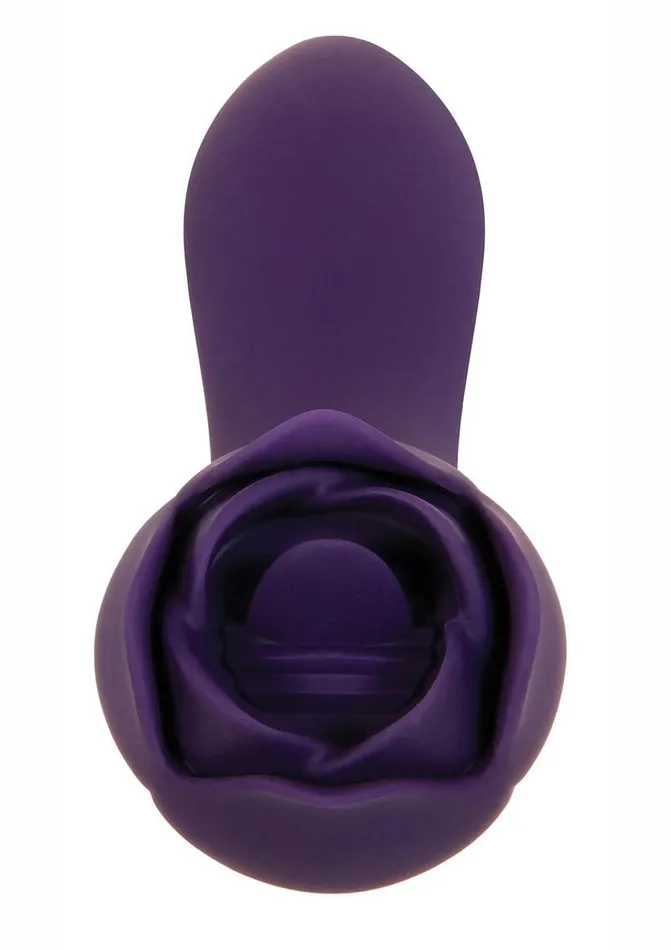 Thorny Rose Rechargeable Silicone DualEnd Vibrator Evolved Female Sex Toys