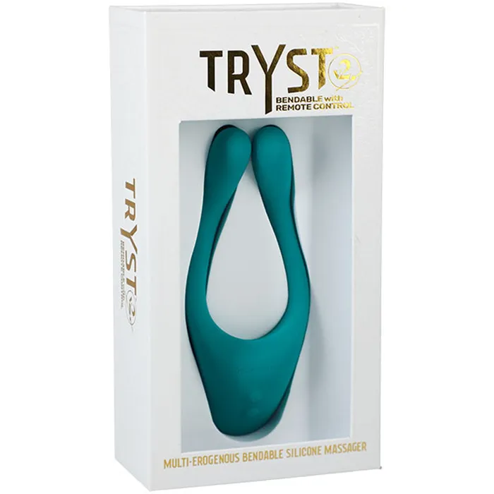 Tryst V2 Bendable Multi Erogenous Zone Massager With Remote Doc Johnson Female Sex Toys