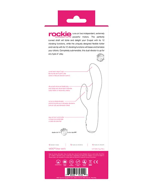 Vedo Rockie Rechargeable Dual Vibe Savvy Co Vibrators