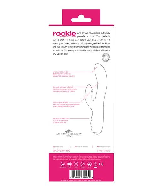 Vedo Rockie Rechargeable Dual Vibe Savvy Co Vibrators