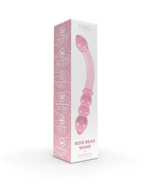 Vibrators Bodispa INC Nobu Rose Bead Wand Pink