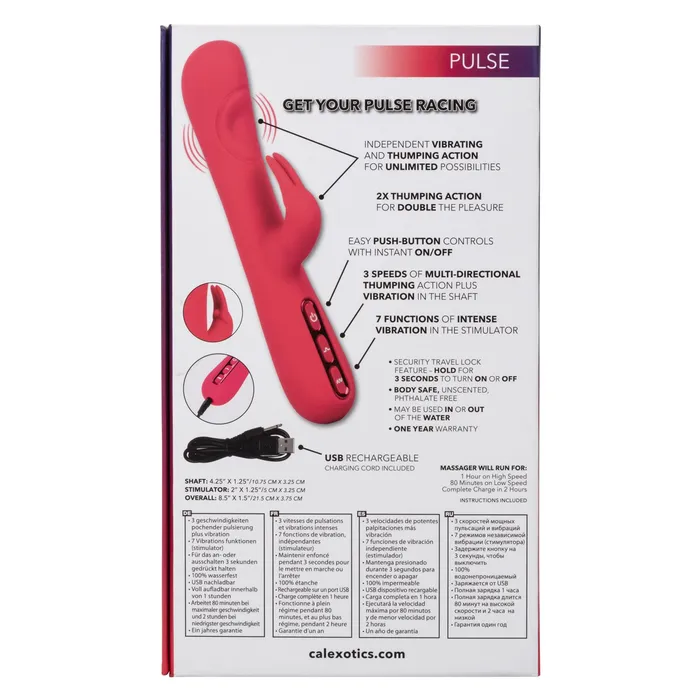 Vibrators California Exotic Throb Pulse