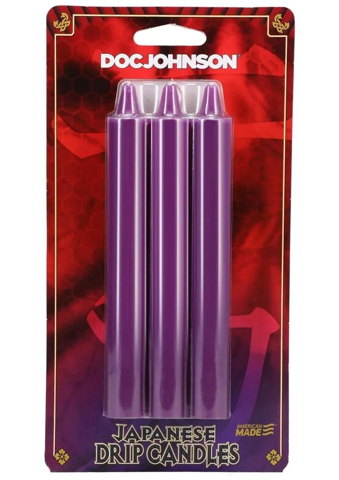 Vibrators Doc Johnson Japanese Drip Candles Japanese Bondage