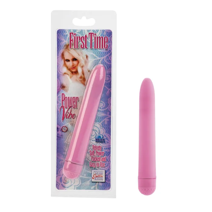 Vibrators First Time Power Bank Pink California Exotic