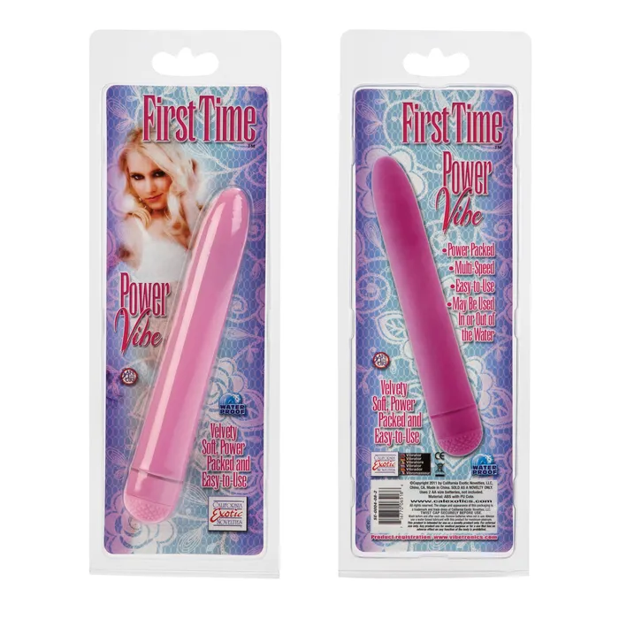 Vibrators First Time Power Bank Pink California Exotic